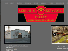 Tablet Screenshot of lkvmodelrailroad.com